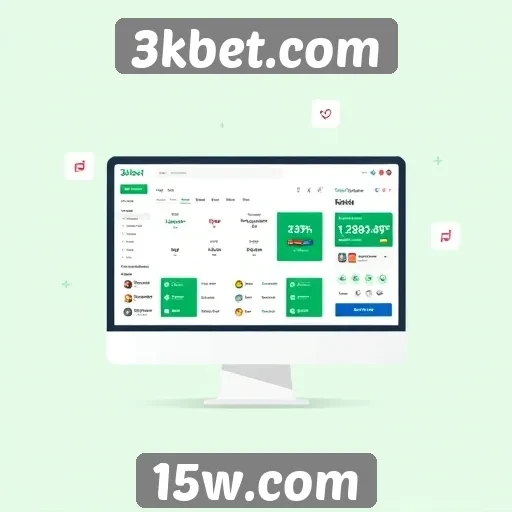 Interface do usuário do site 3kbet.com e sua usabilidade
